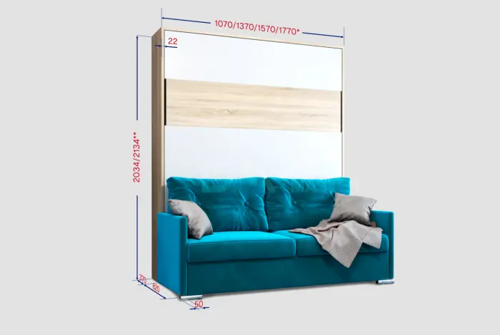 Шкаф-кровать трансформер Comfort Balance